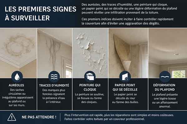 Les premiers signes à surveiller à France